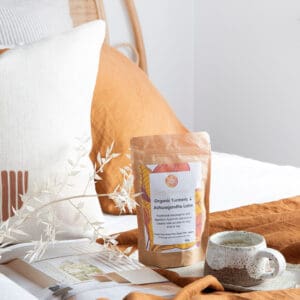 Organic Turmeric and Ashwagandha Spice Blend (for tea or lattes) 100g